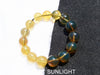 Blue Amber Dominican Beads Bracelet AAA