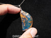 Blue amber cabochon jewelry styled as a unique holiday gift for women