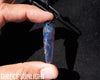 blue amber dominican pendant