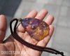 blue amber dominican necklace