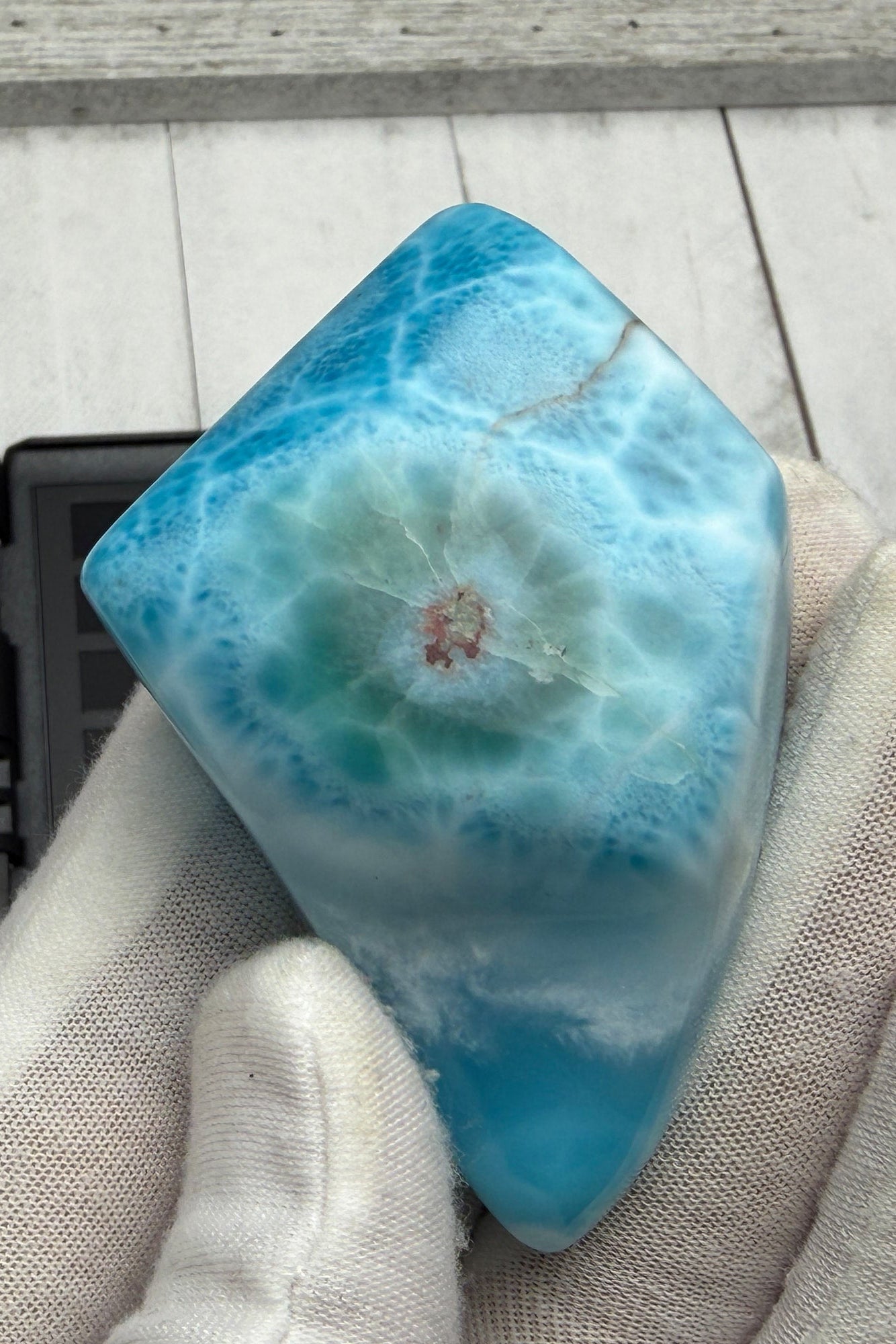 Kenstone Larimar Cabochon 1