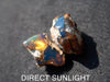 Blue Amber Dominican cabochon 2 pieces bundle