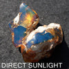 Dominican raw blue amber gemstone