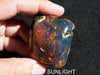 Dominican raw blue amber gemstone