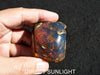 Dominican raw blue amber gemstone