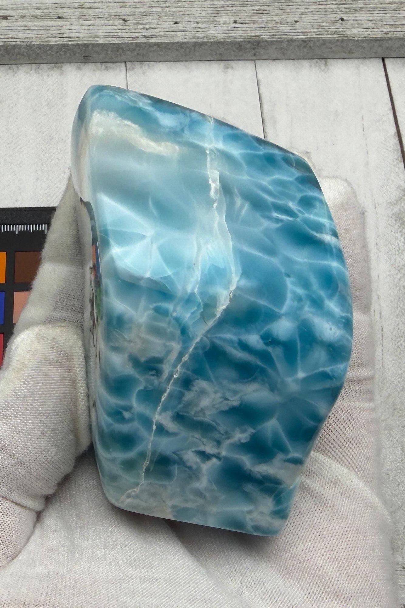 AAA Larimar Freeform Cabochon | Natural Dominican Stone - Larimar Creations