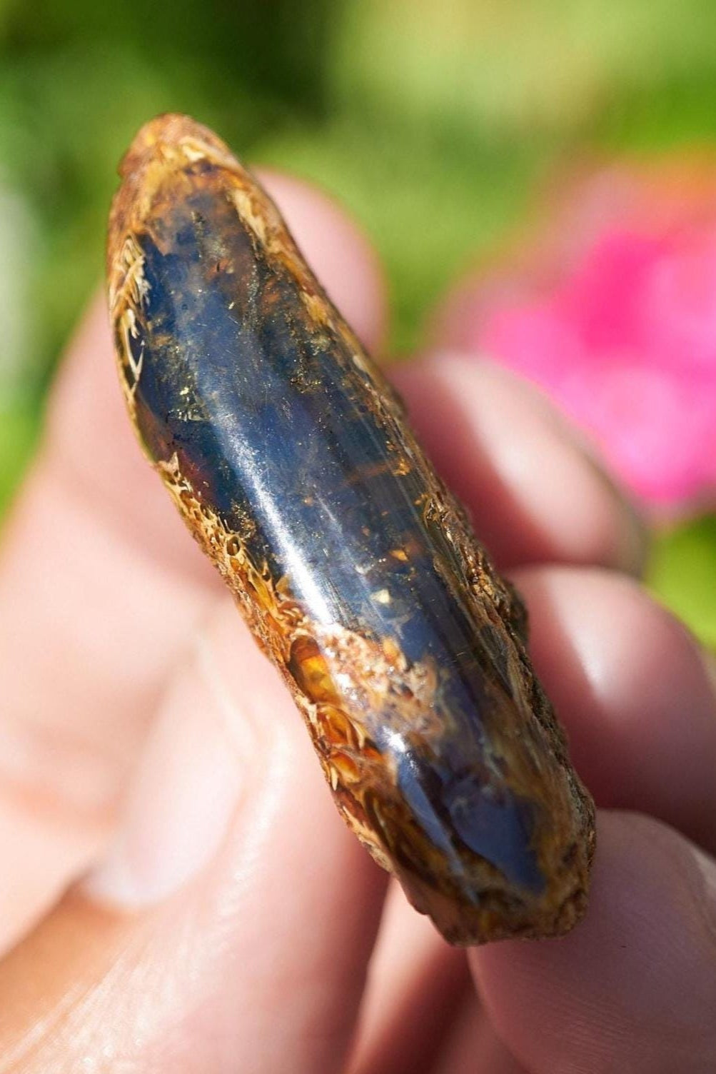 Blue Amber Dominican / blue amber raw natural / blue amber rough full polished stone natural shape cabochon