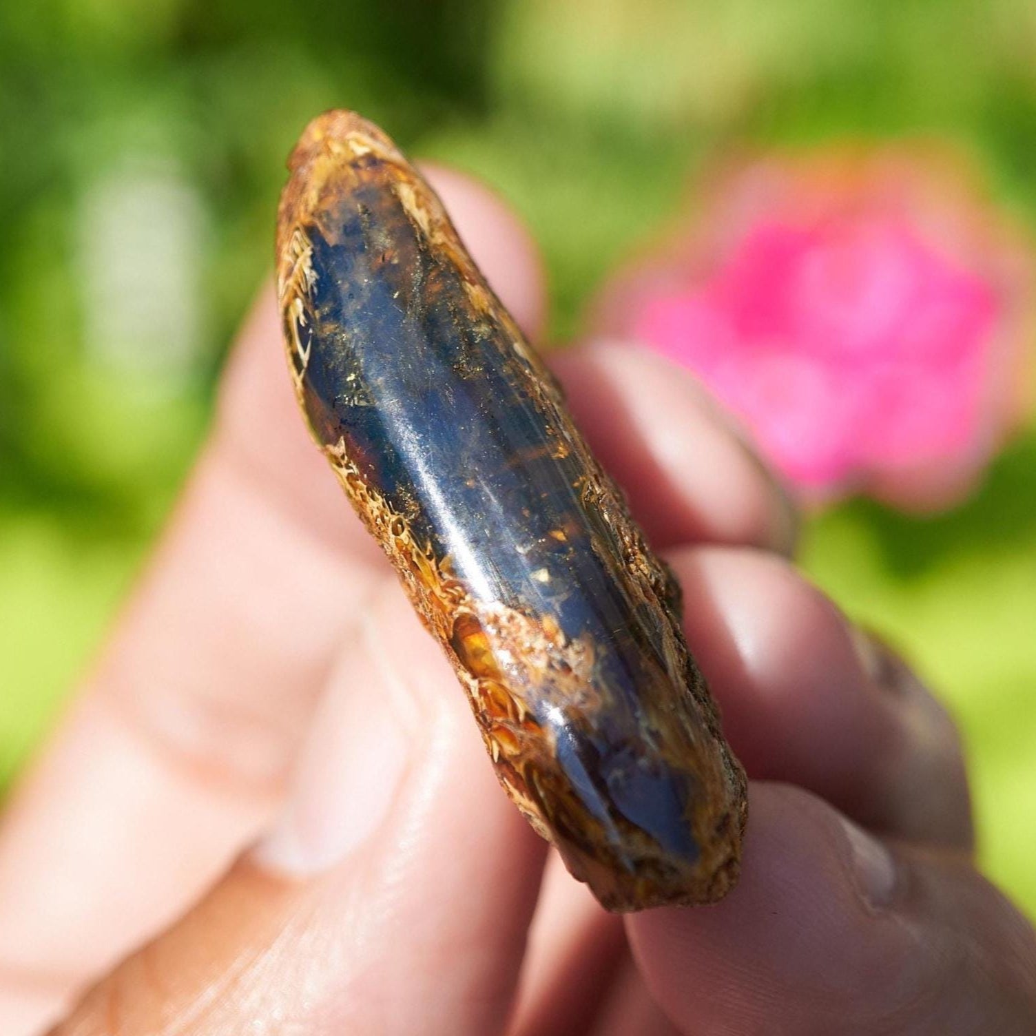 Blue Amber Dominican / blue amber raw natural / blue amber rough full polished stone natural shape cabochon