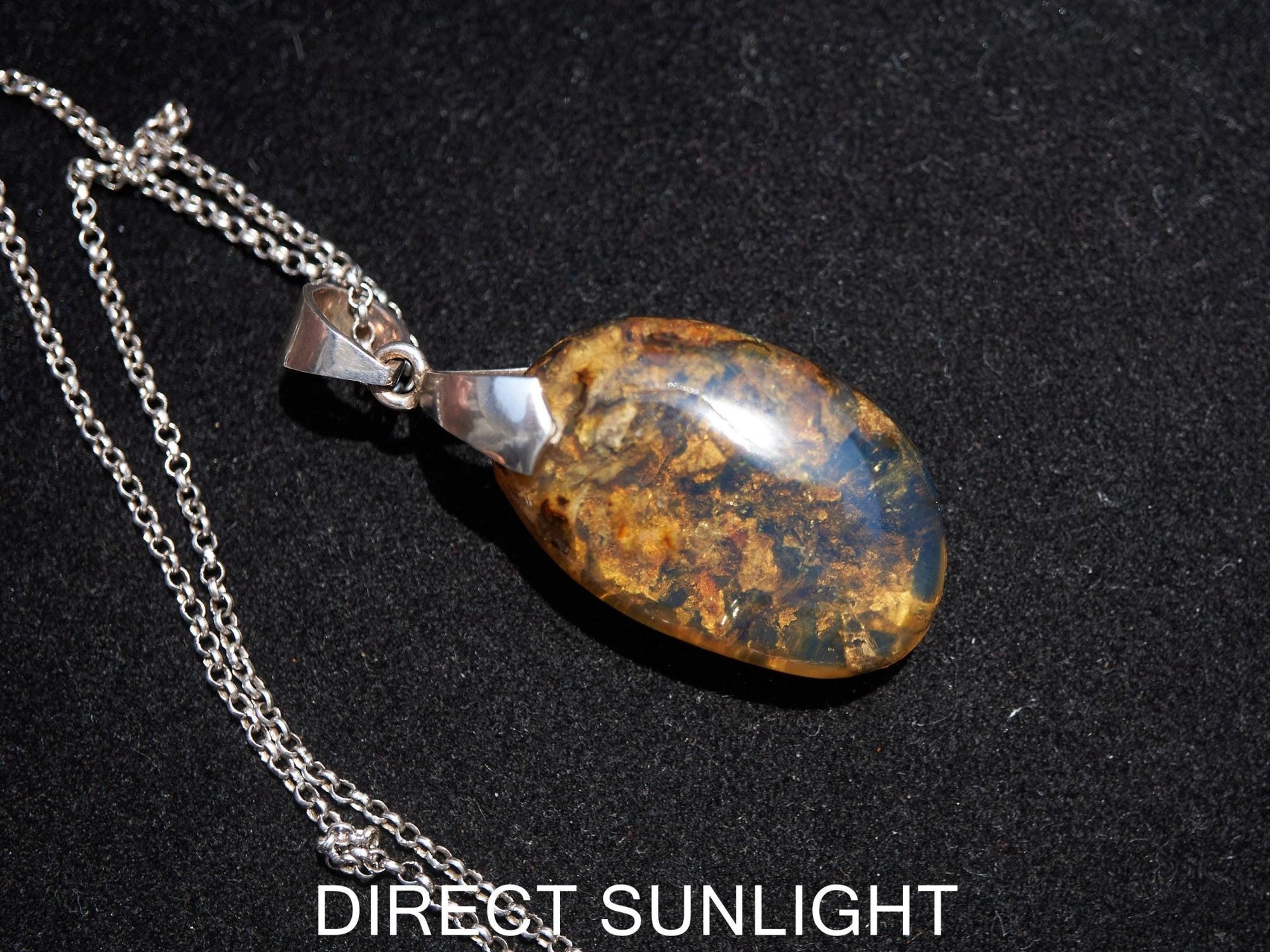 blue amber pendant, blue amber jewelry teardrop shape pendant, blue amber, blue amber pendant Christmas&#39;s day gift