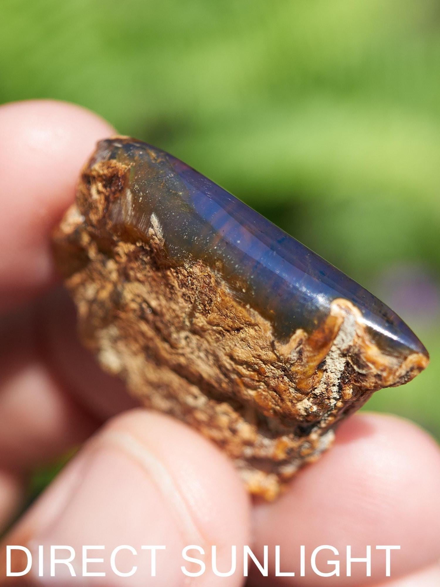 Blue Amber Dominican / blue amber raw natural / blue amber rough top polished stone natural shape cabochon