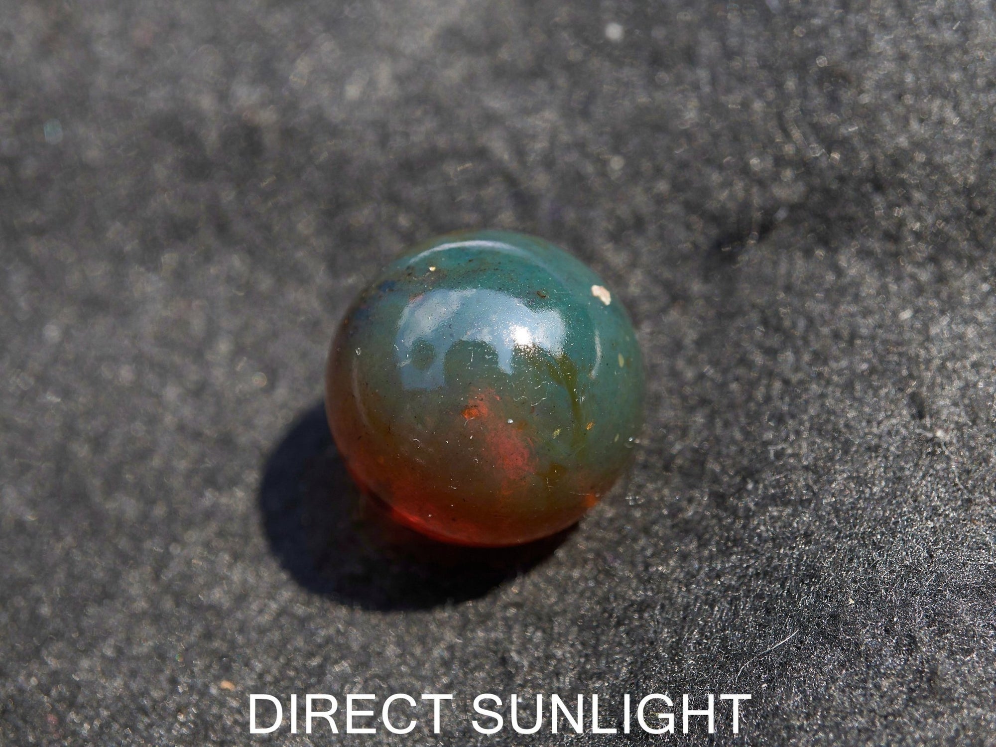 Blue Green Amber Beads bundle set of Qty. 2 Dominican Amber SET #2