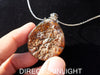 Blue Amber Pendant on 925 Sterling Silver