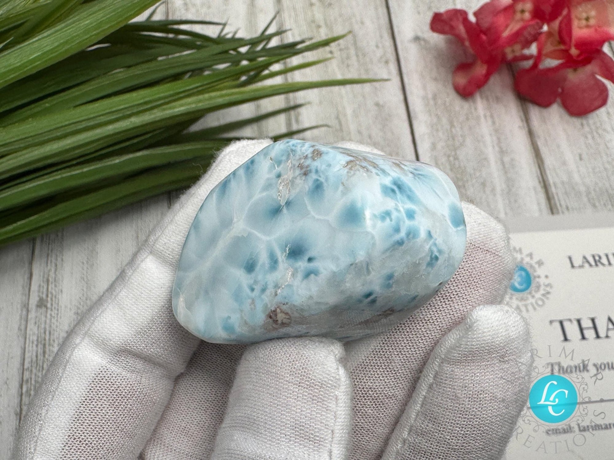 Larimar slab, larimar cabochon, cabochon Larimar , turtleback sea blue pattern, Mother&#39;s day gift, small collector&#39;s piece