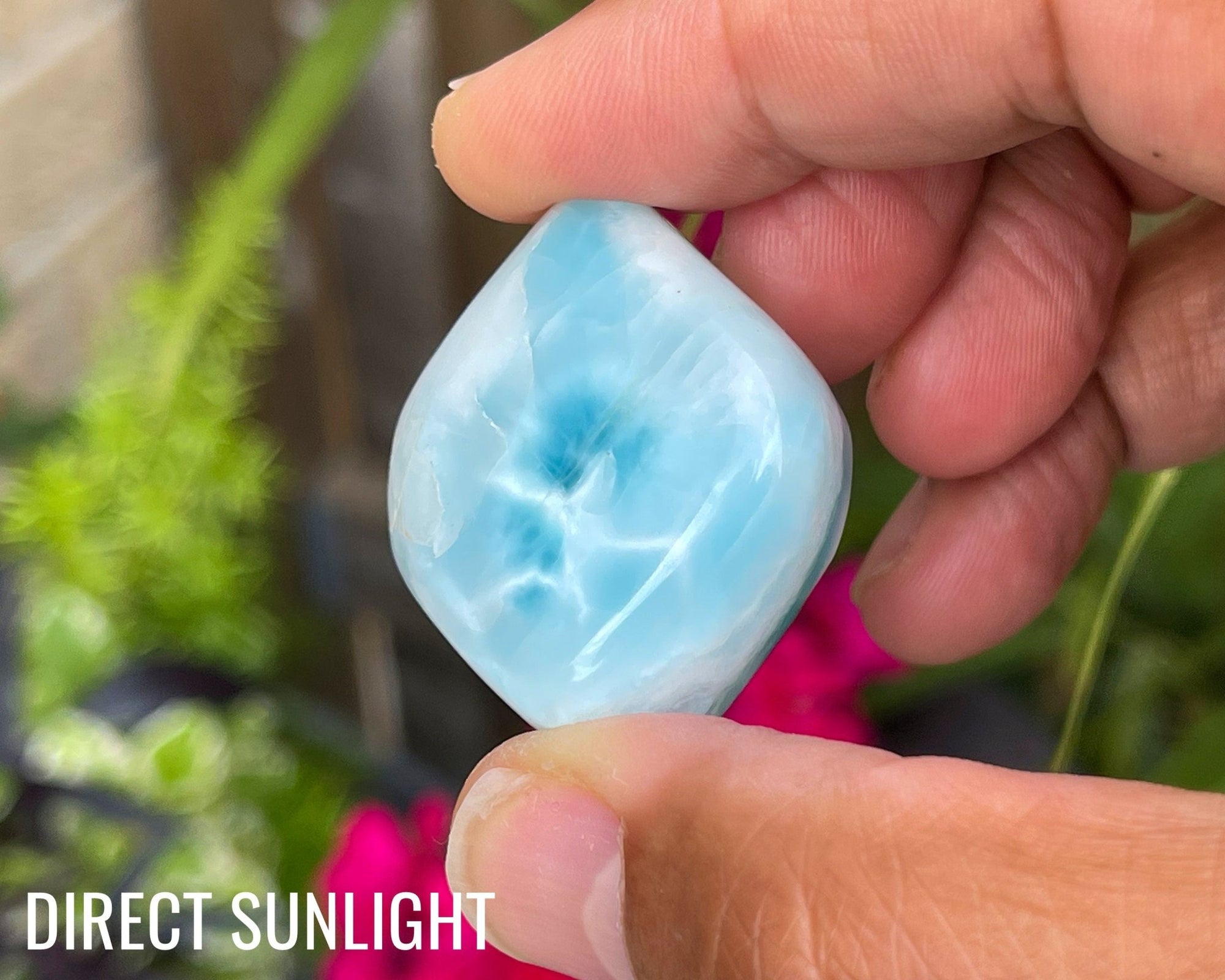 Larimar Stone, Larimar, Larimar Pendant, Larimar Necklace, Turtleback big Larimar stone, Larimar Cabochon, Larimar Stone, Lar