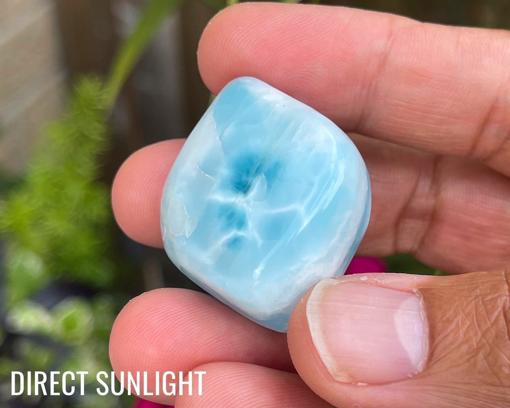 Larimar Stone, Larimar, Larimar Pendant, Larimar Necklace, Turtleback big Larimar stone, Larimar Cabochon, Larimar Stone, Lar