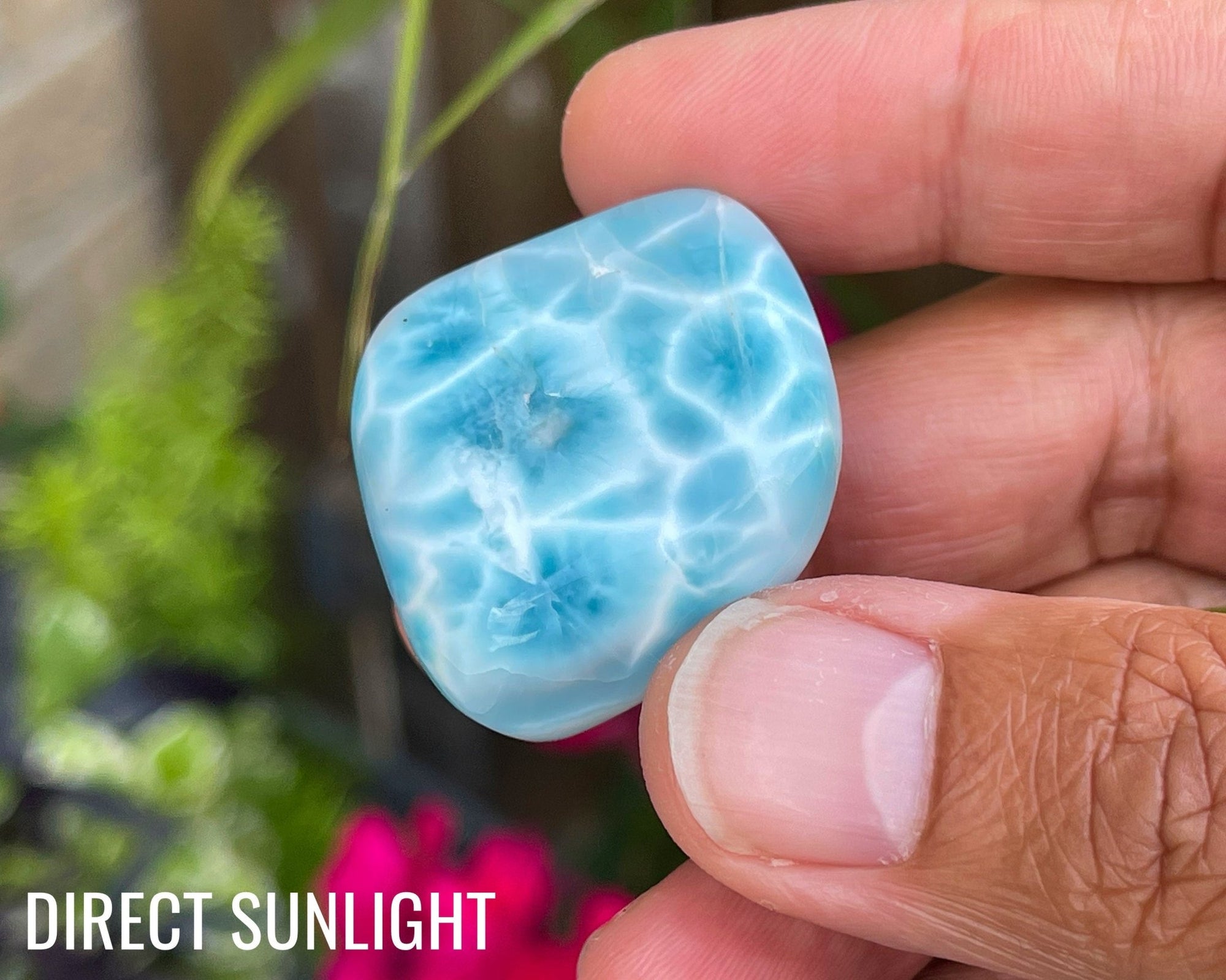 Larimar Stone, Larimar, Larimar Pendant, Larimar Necklace, Turtleback big Larimar stone, Larimar Cabochon, Larimar Stone, Lar