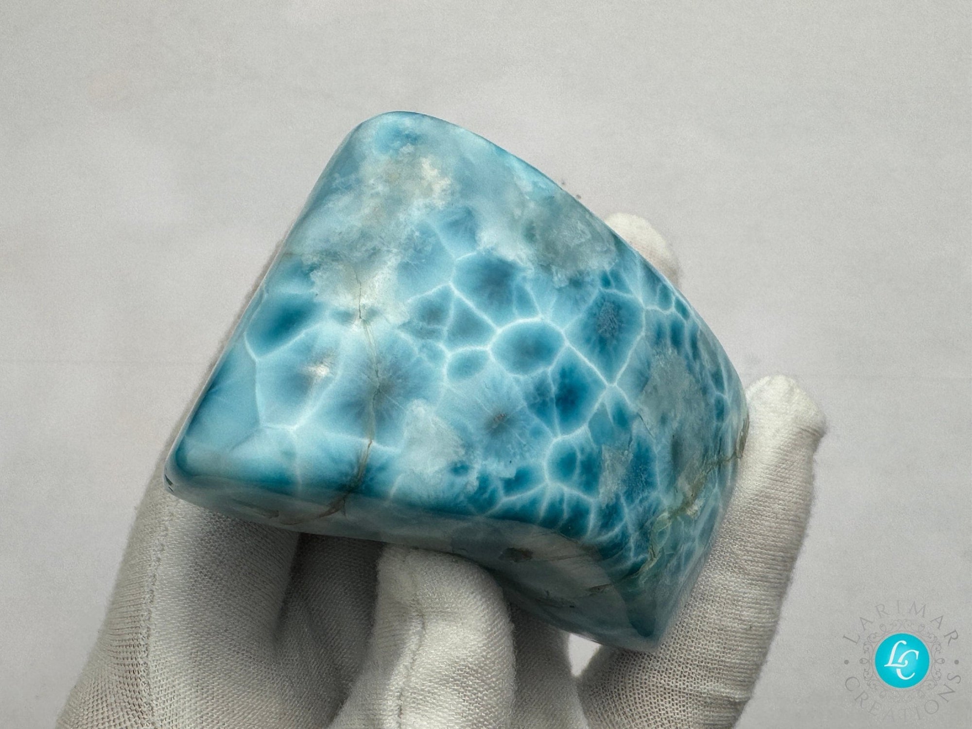 Larimar Cabochon AAA Highest Quality - Larimar Creations