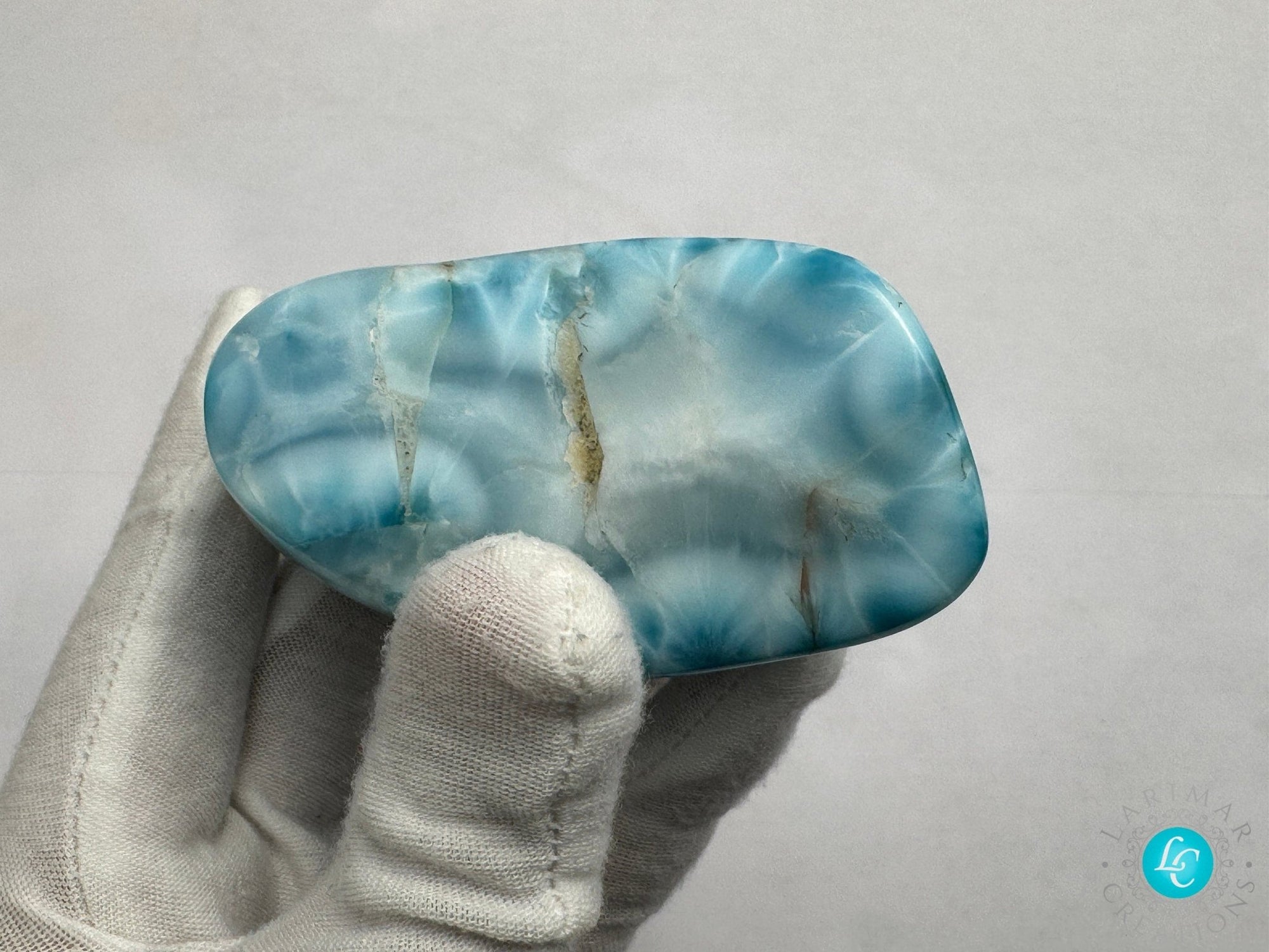 Larimar Cabochon AAA Highest Quality - Larimar Creations