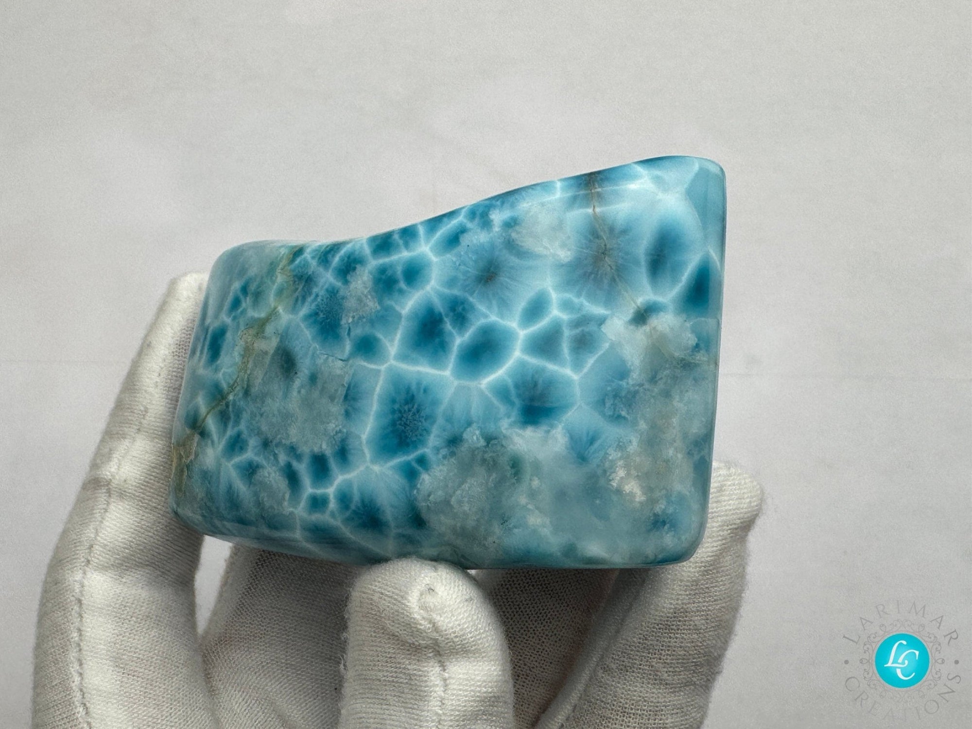 Larimar Cabochon AAA Highest Quality - Larimar Creations