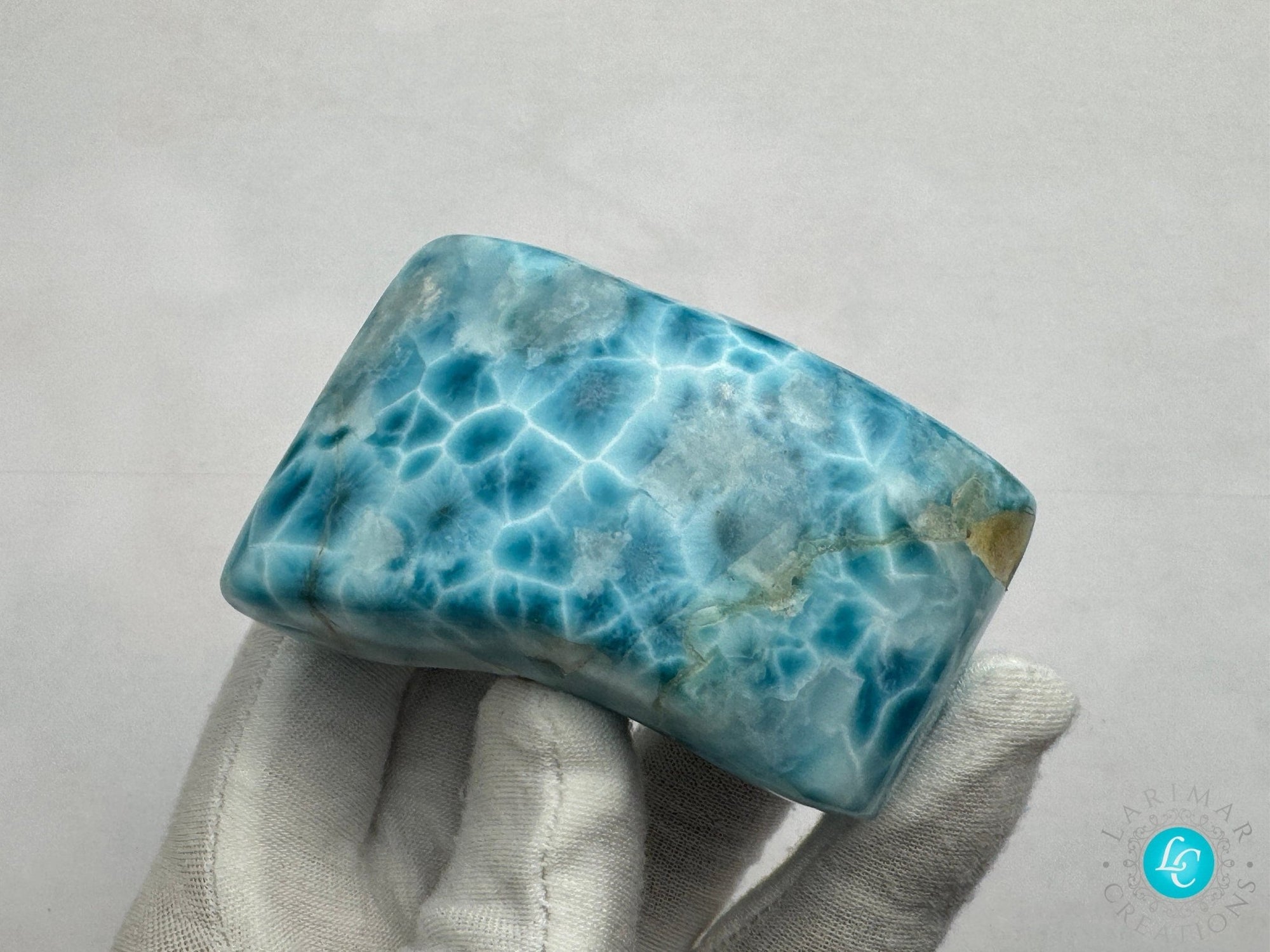 Larimar Cabochon AAA Highest Quality - Larimar Creations