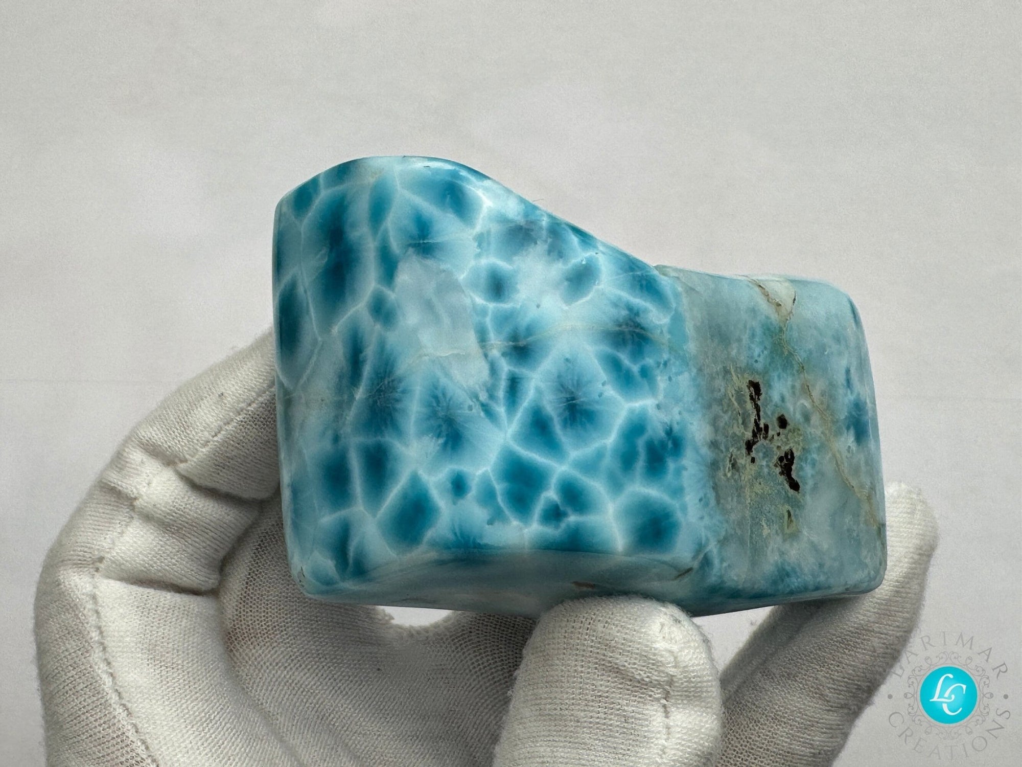 Larimar Cabochon AAA Highest Quality - Larimar Creations