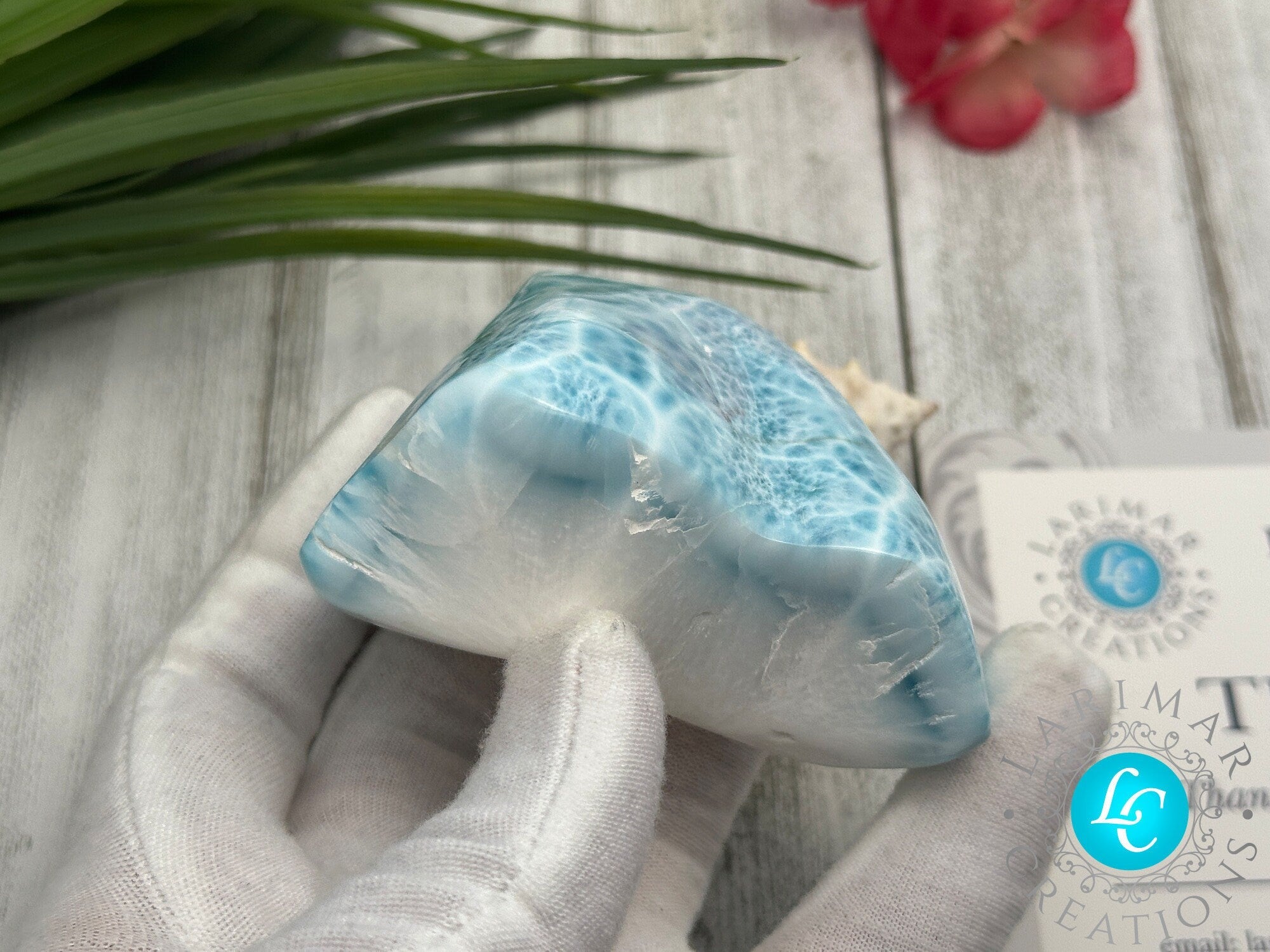 Larimar Cabochon Collector&#39;s - Larimar Creations