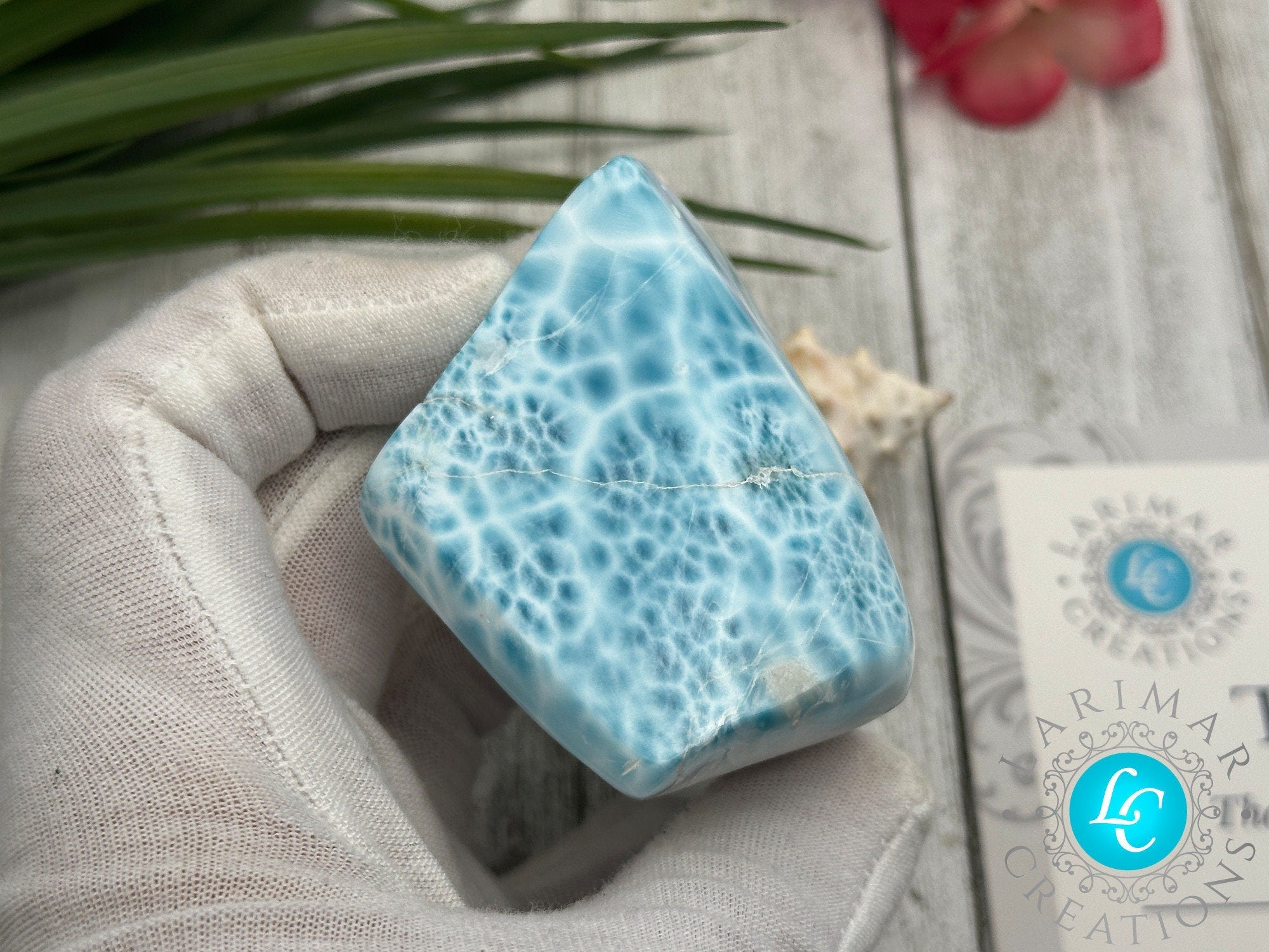 Larimar Cabochon Collector&#39;s - Larimar Creations