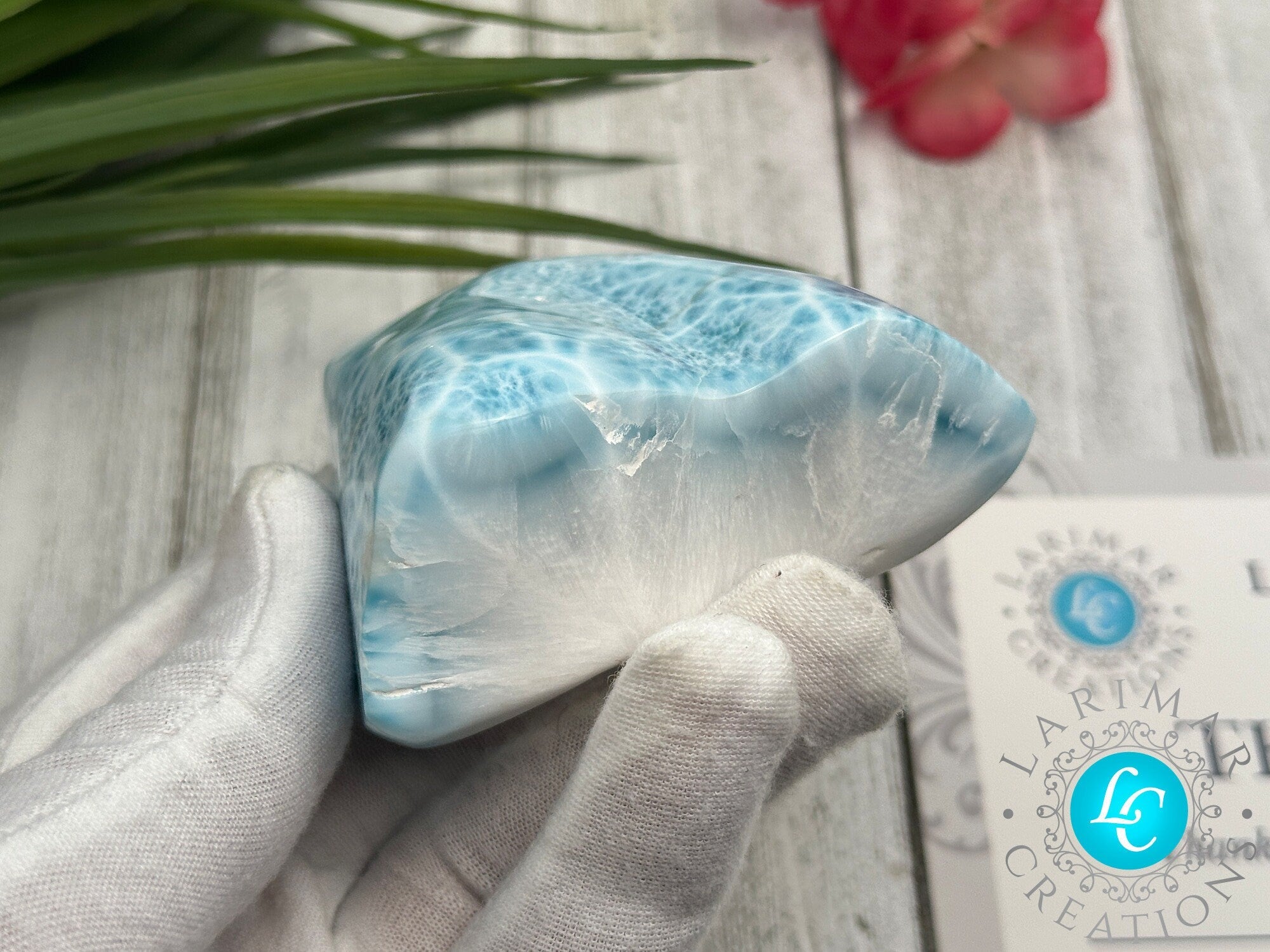 Larimar Cabochon Collector&#39;s - Larimar Creations