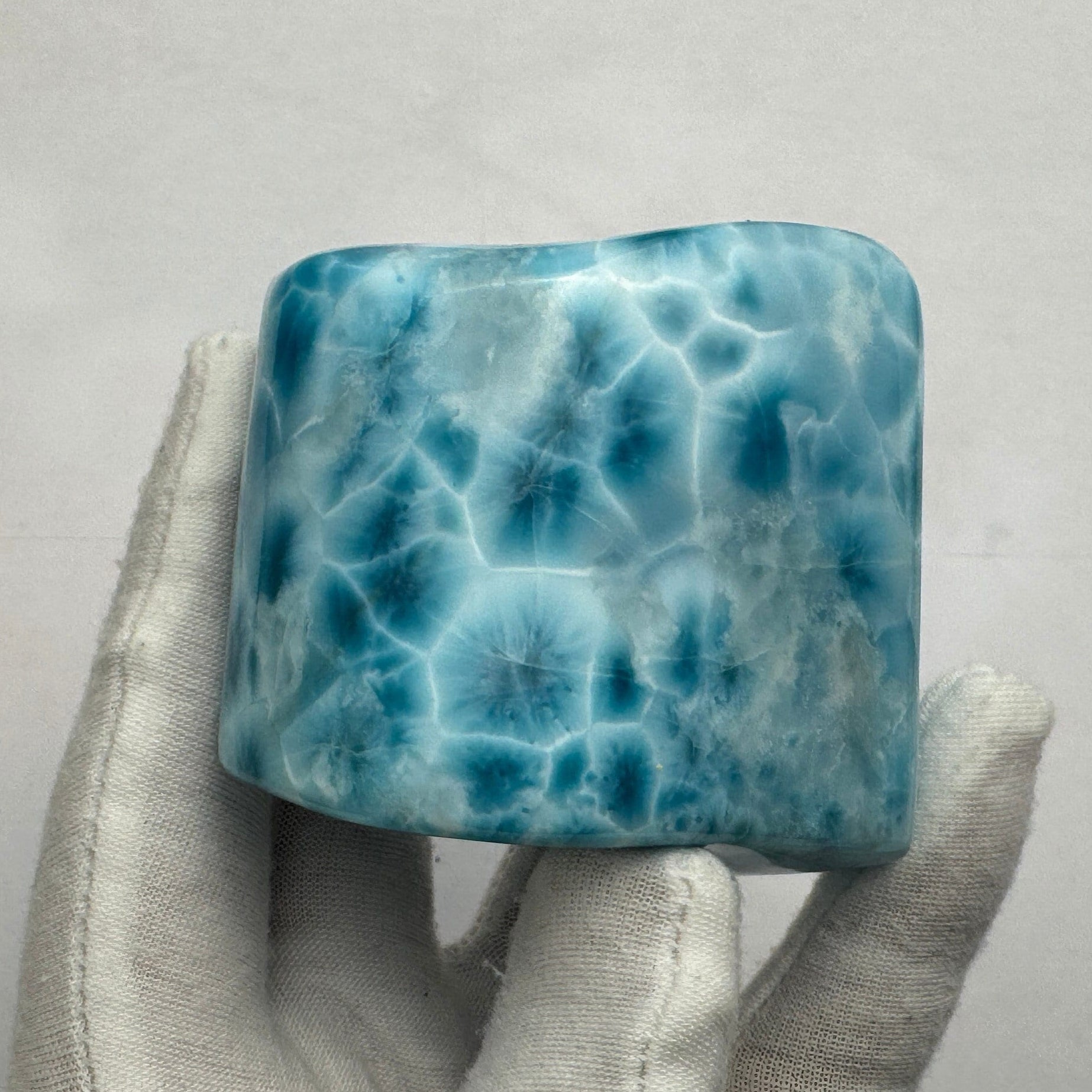 Super Blue Larimar Cabochon