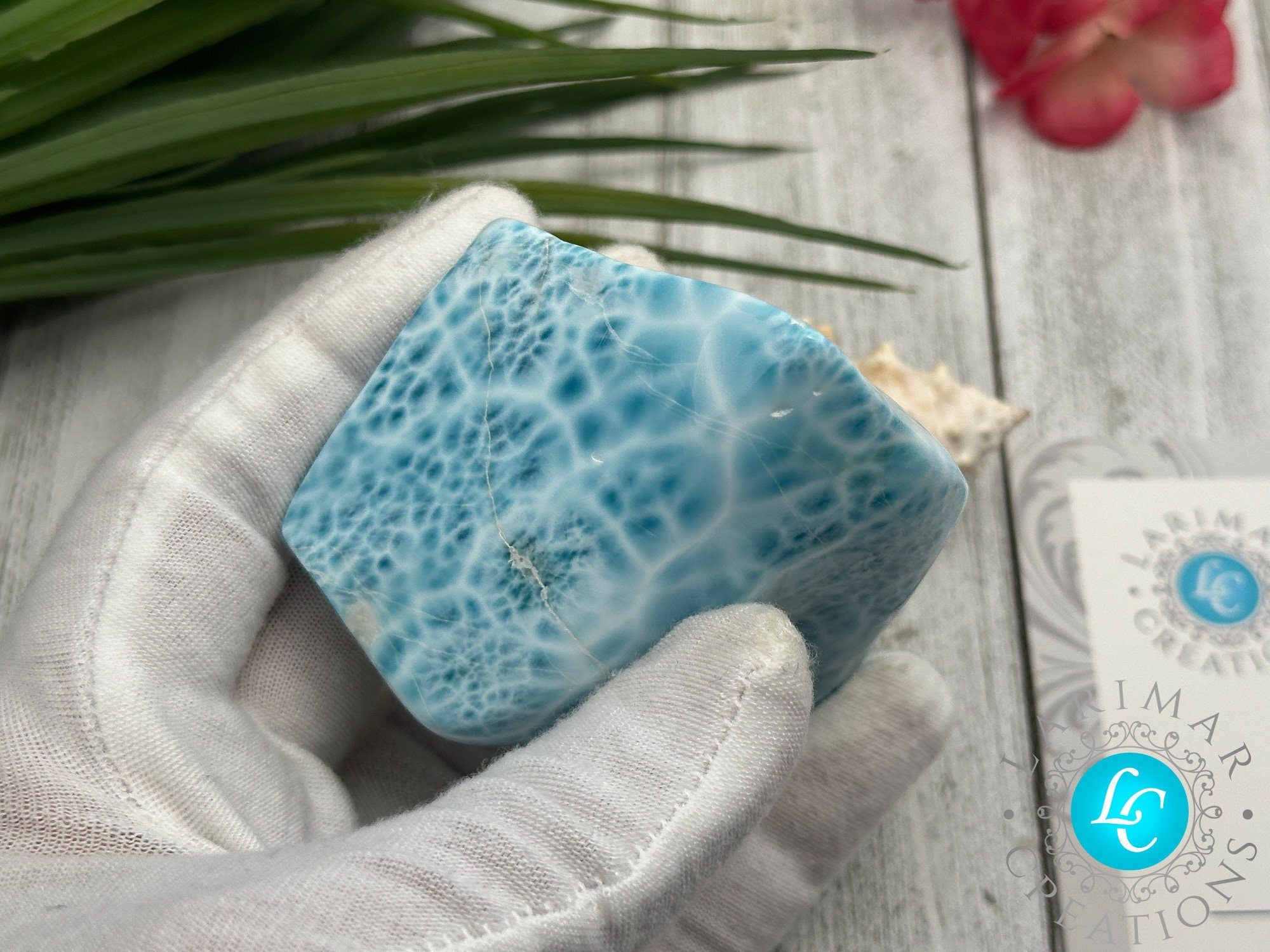 Larimar Cabochon Collector&#39;s - Larimar Creations