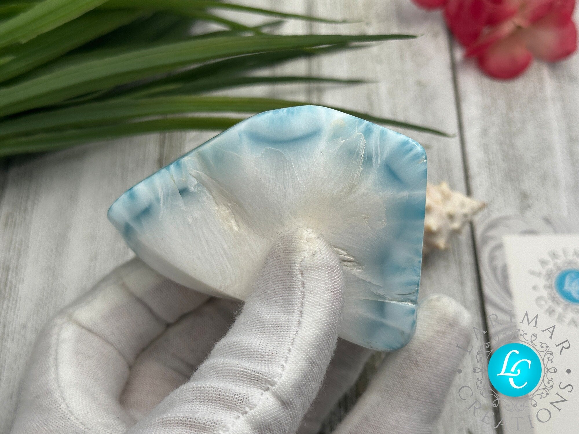 Larimar Cabochon Collector&#39;s - Larimar Creations
