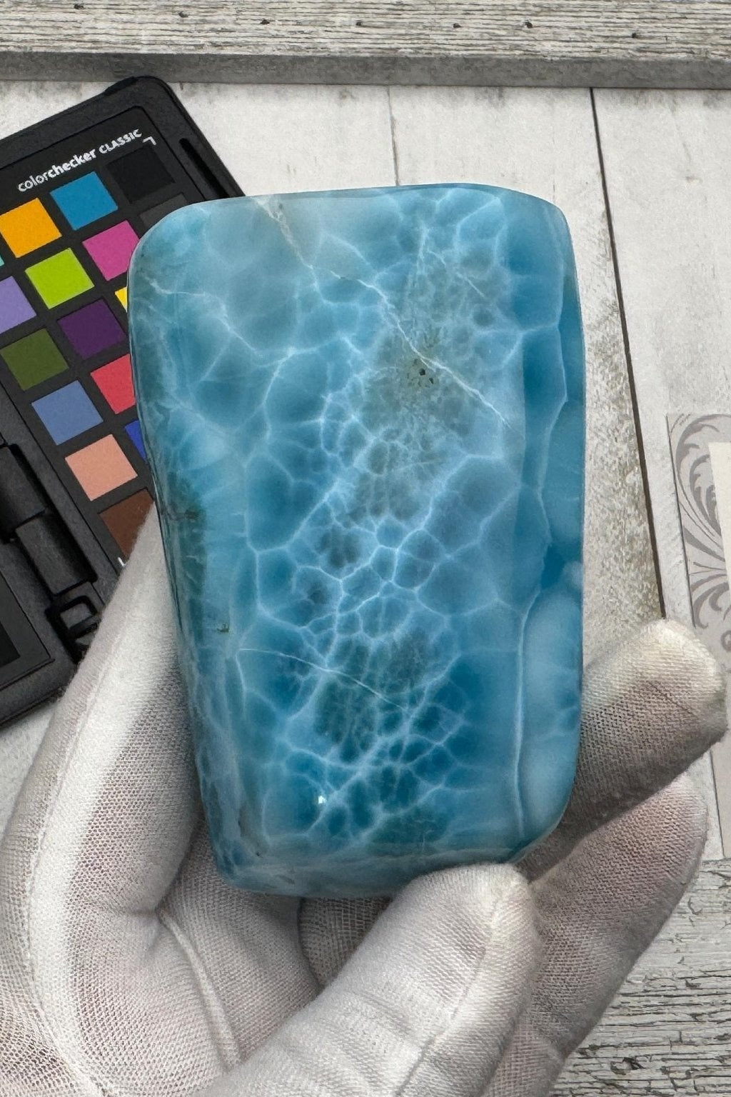 Larimar Cabochon Collector's Museum - Grade 367g - Larimar Creations