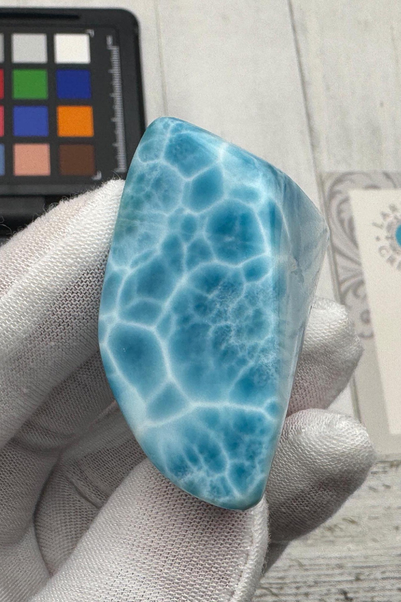 Larimar cabochon Gemstone Collector's - Larimar Creations