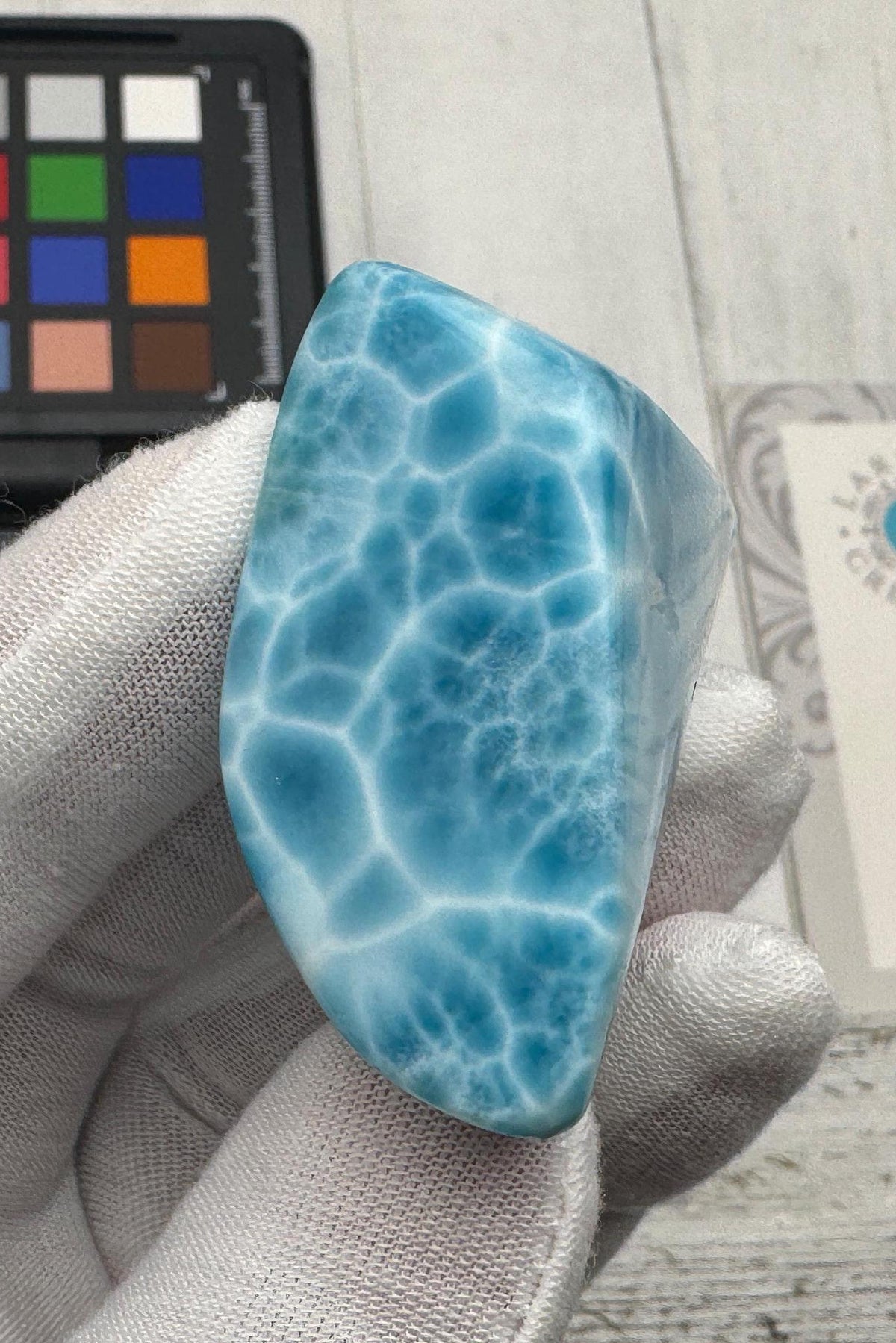 Larimar cabochon Gemstone Collector's - Larimar Creations