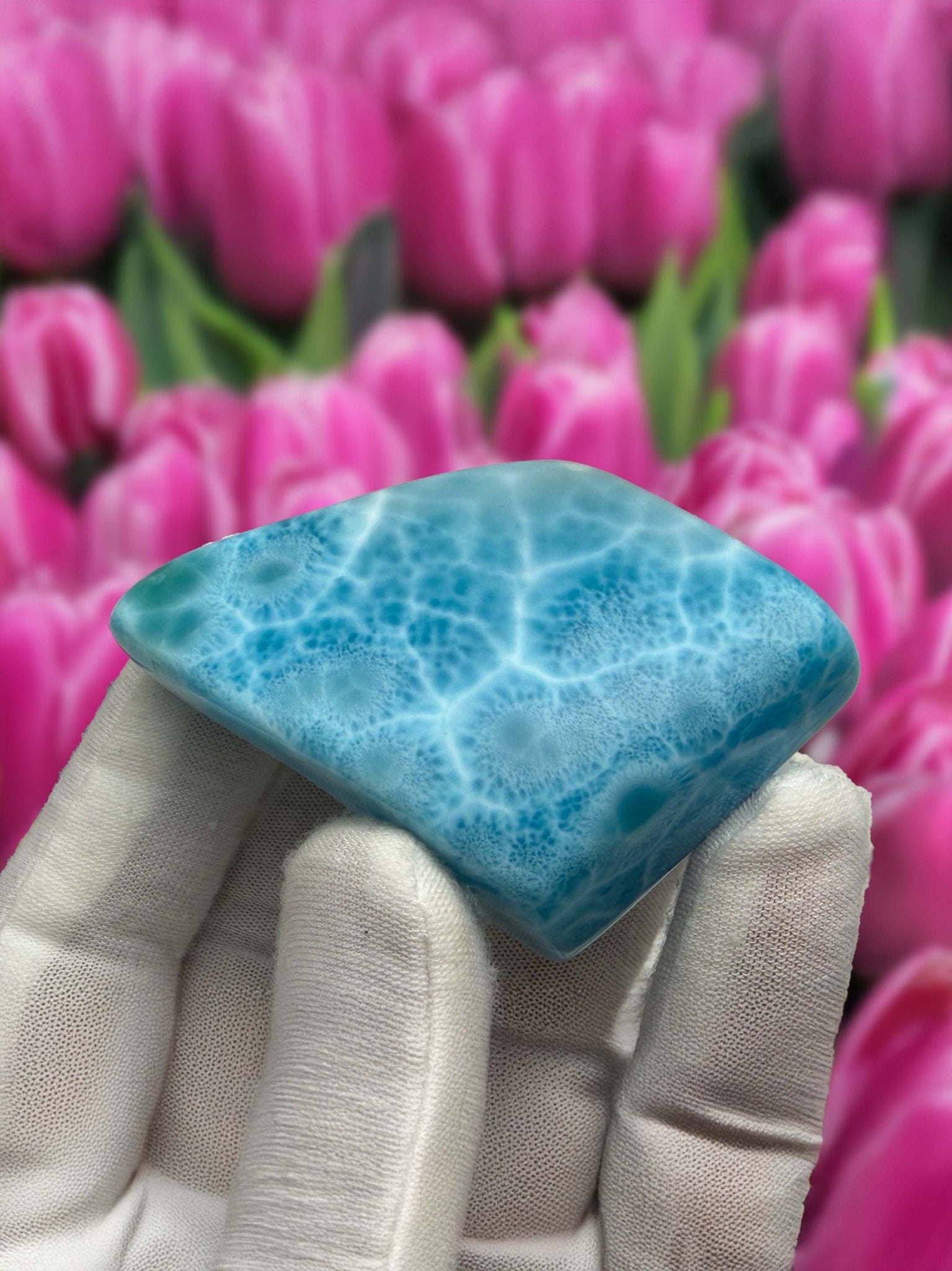 Larimar Cabochon KEN 1 - Larimar Creations