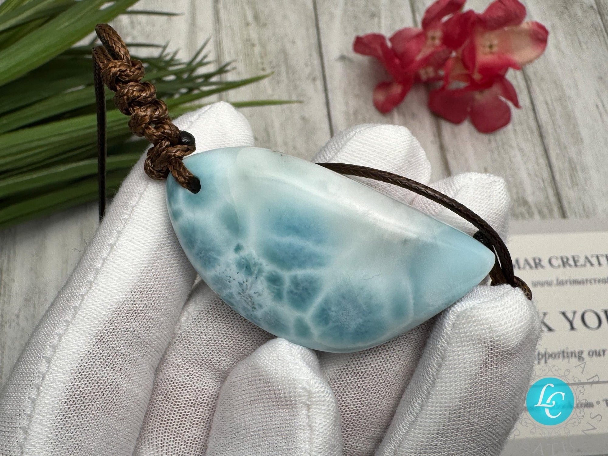 Natural Larimar palm stone Heart shape Cabochon all sides polished Larimar turtleback, larimar high quality AAA cabochon