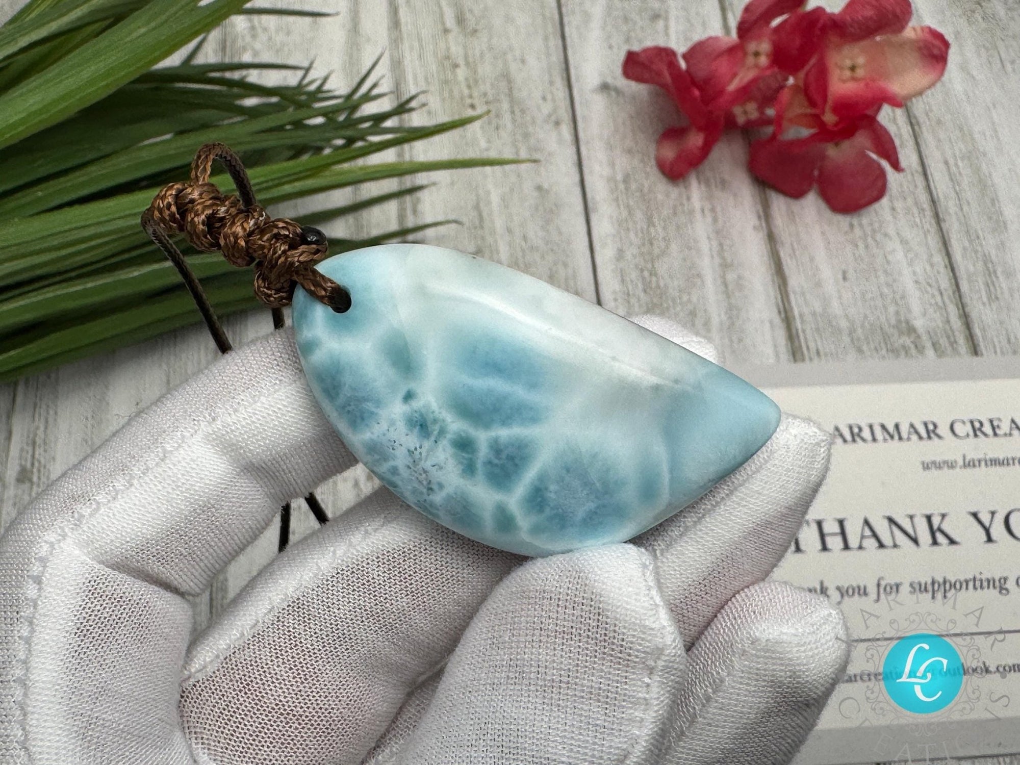 Natural Larimar palm stone Heart shape Cabochon all sides polished Larimar turtleback, larimar high quality AAA cabochon