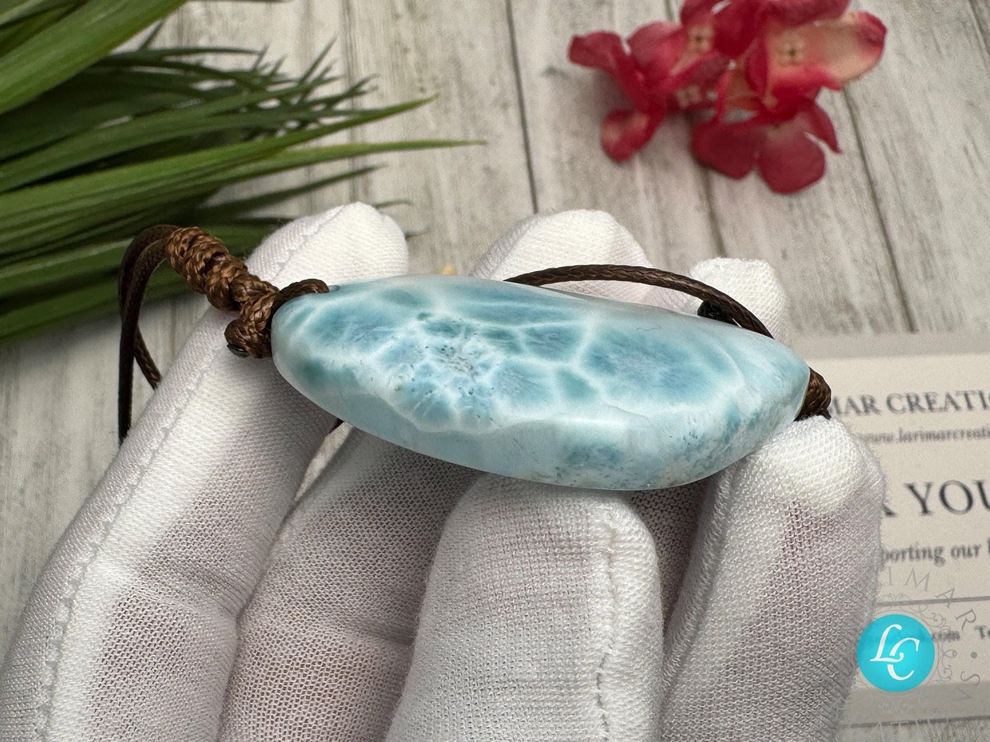 Natural Larimar palm stone Heart shape Cabochon all sides polished Larimar turtleback, larimar high quality AAA cabochon