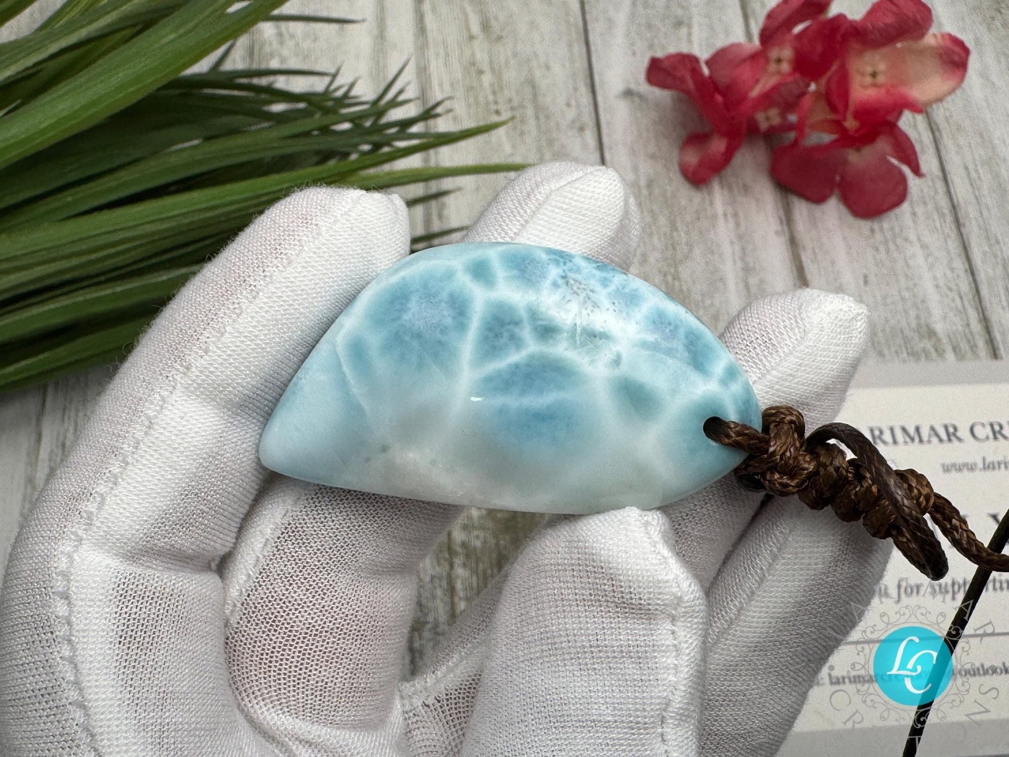 Natural Larimar palm stone Heart shape Cabochon all sides polished Larimar turtleback, larimar high quality AAA cabochon