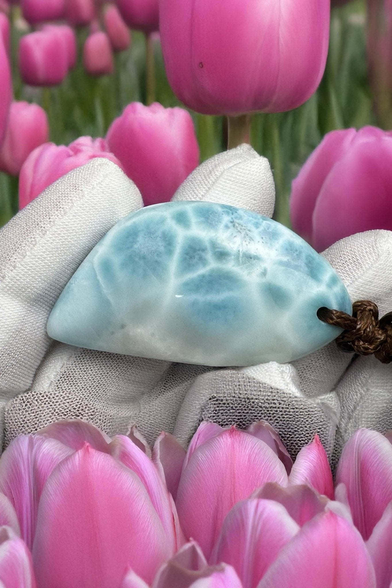 Natural Larimar palm stone Heart shape Cabochon all sides polished Larimar turtleback, larimar high quality AAA cabochon