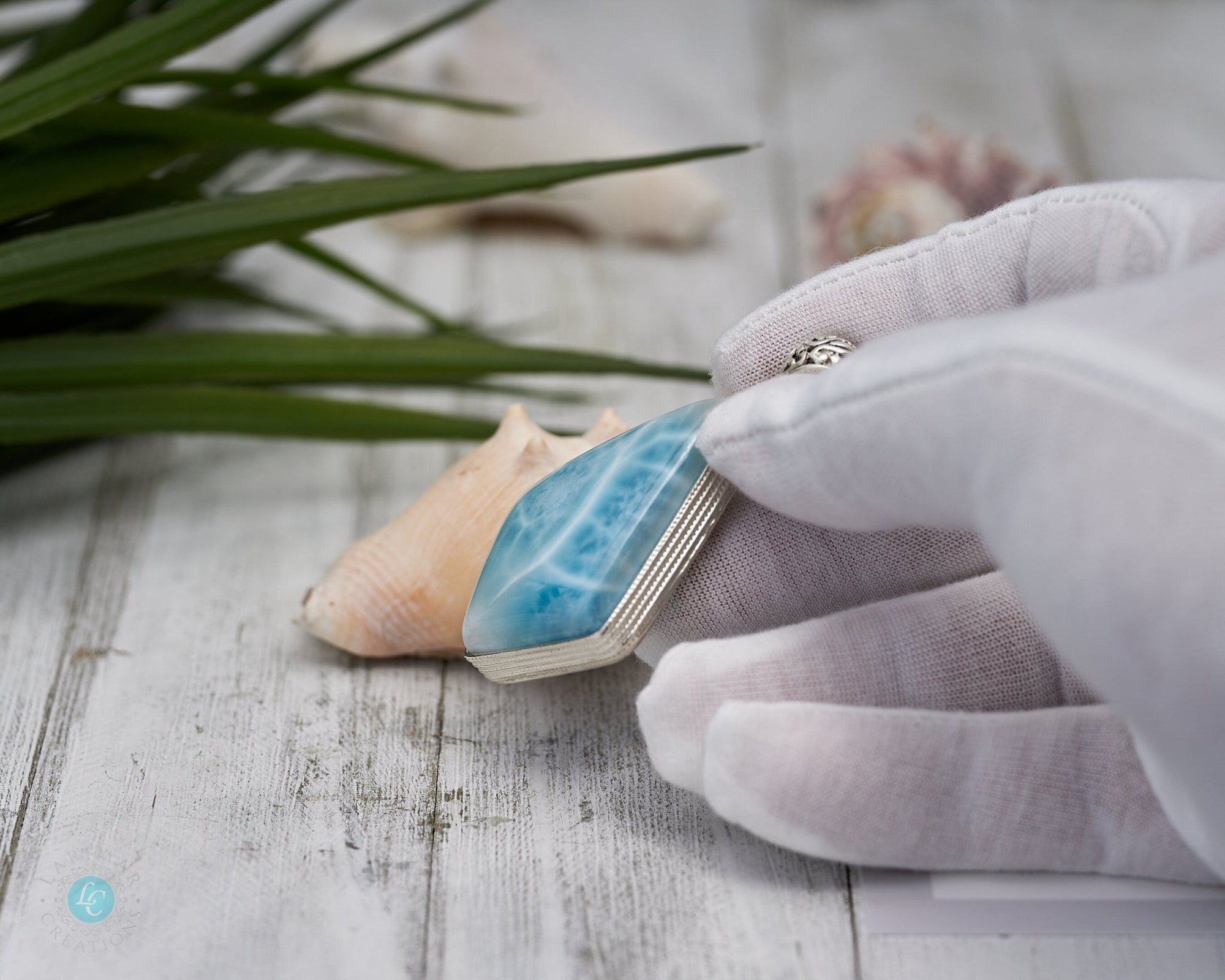 Larimar Pendant - Larimar Creations