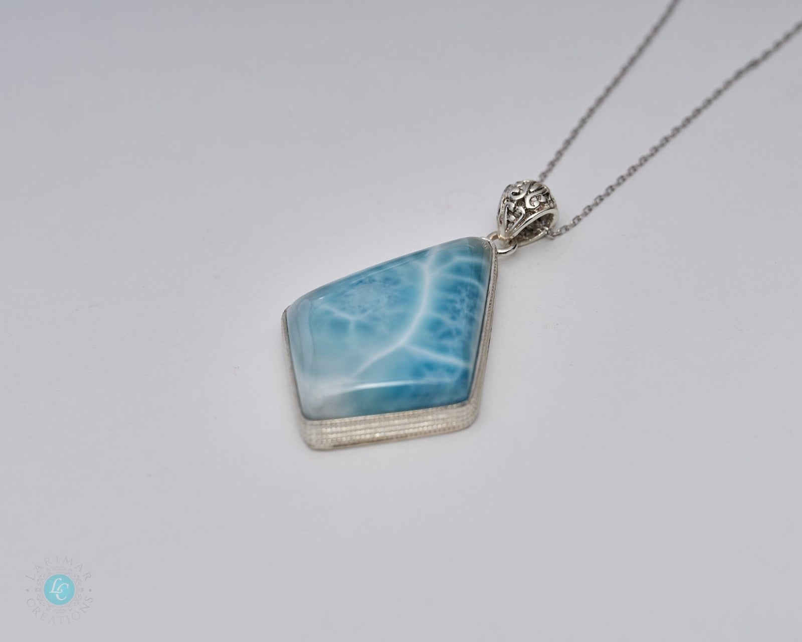 Larimar Pendant - Larimar Creations
