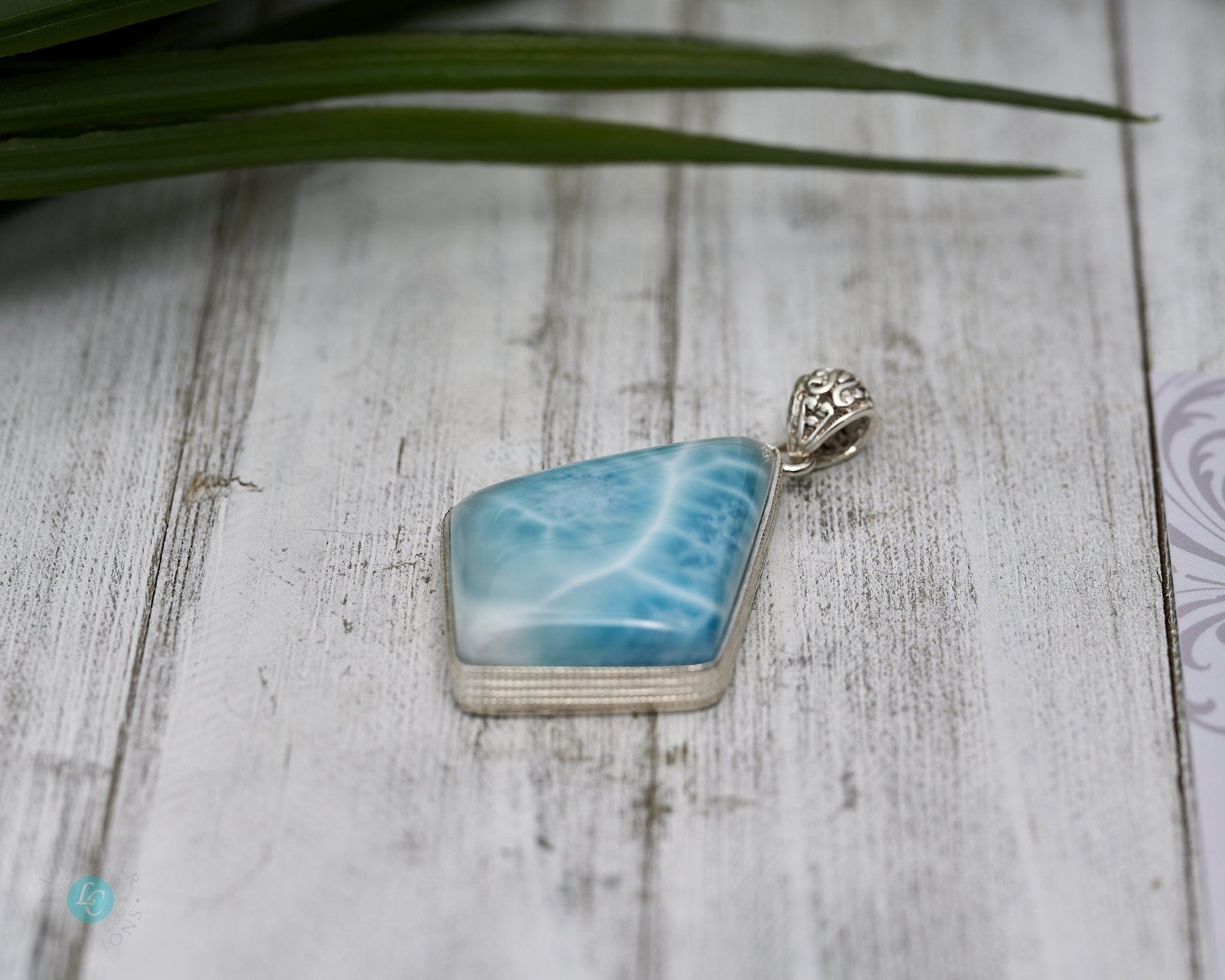 Larimar Pendant - Larimar Creations