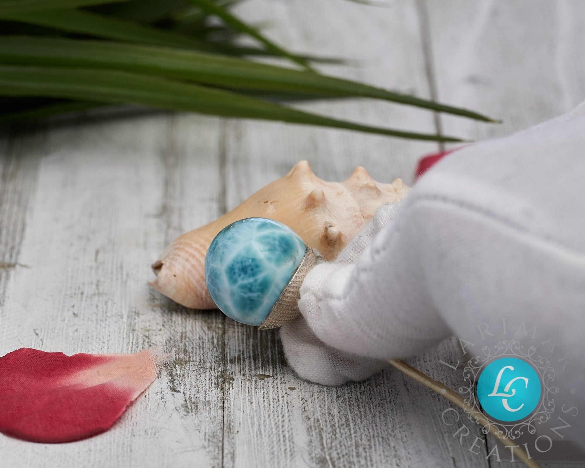 Turtleback Larimar Pendant, bead sphere Larimar Pendant, Mother in law gift,