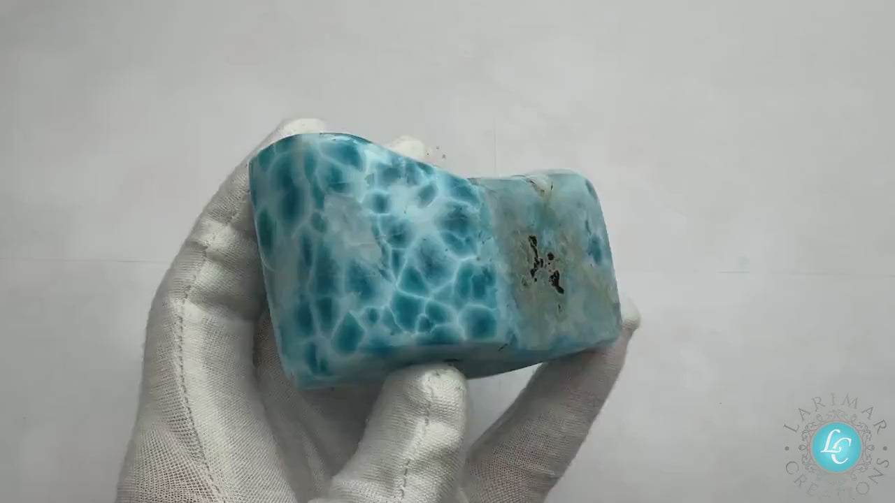 AAA Highest Quality Larimar Directly from Larimar Mine,AAA Larimar,Rough Gemstone,Lapidary Rough,Cabbing Rough Larimar,Uncut Larimar