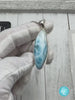 AAA Larimar Pendant big teardrop Larimar Necklace , Larimar blue polished teardrop larimar Pendant , blue larimar pendant