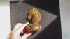 Green amber Dominican Horse Carving made with Authentic Dominican Green Amber Stone very realistic horse head carving in Dominican Amber