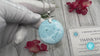 Larimar Pendant AAA 925 Sterling Silver , handmade jewelry Larimar Necklace , Larimar blue polished, teardrop larimar Pendant 925 sterling