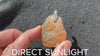 Dominican Blue Amber Pendant: Handmade Carved Gemstone