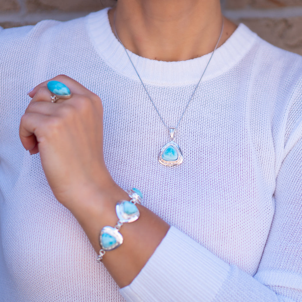 Larimar Pendant, Remy